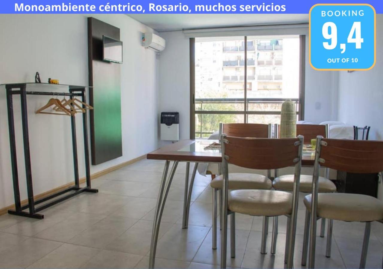 Monoambiente Centrico, Nuevo, Cochera Y Muchos Mas Servicios * Rosario